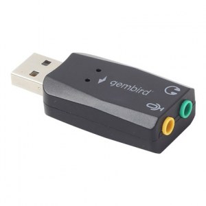 Gembird | SC-USB2.0-01 | External | Sound card